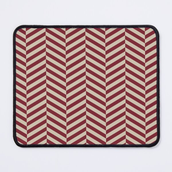 Item preview, Red And Beige Herringbone Pattern designed and sold by pattern-archive.