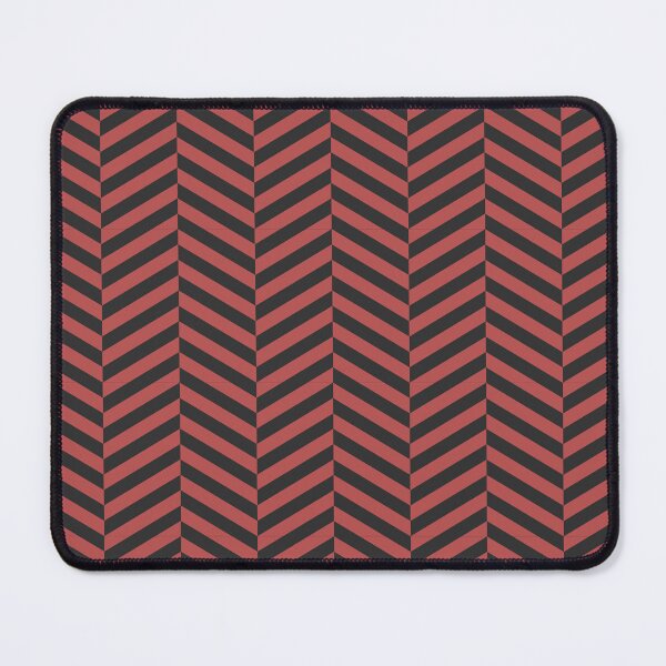 Item preview, Red And Charcoal Herringbone Pattern designed and sold by pattern-archive.