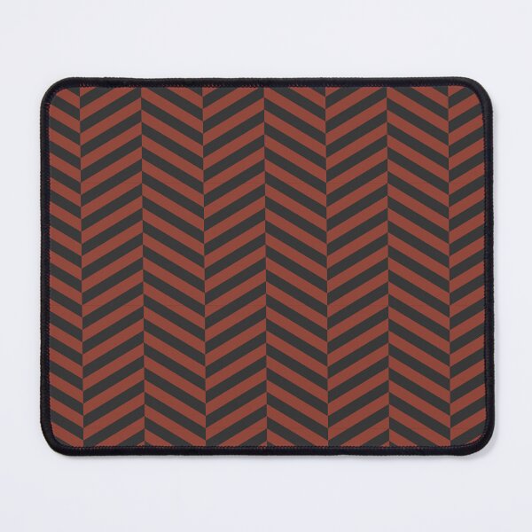 Item preview, Rust And Charcoal Herringbone Pattern designed and sold by pattern-archive.