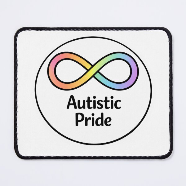 Item preview, Autistic Pride Infinity Symbol – Neurodiversity Autism Acceptance Rainbow Design designed and sold by SirensSageStone.