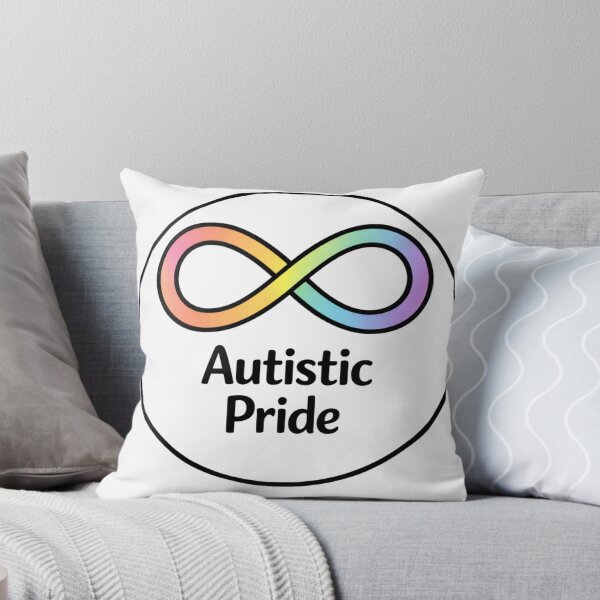 Item preview, Autistic Pride Infinity Symbol – Neurodiversity Autism Acceptance Rainbow Design designed and sold by SirensSageStone.