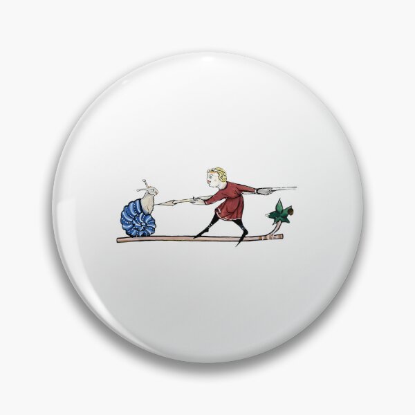 Item preview, Medieval Knight Fighting Snail Historical Art designed and sold by yjepcnoeaeg93.