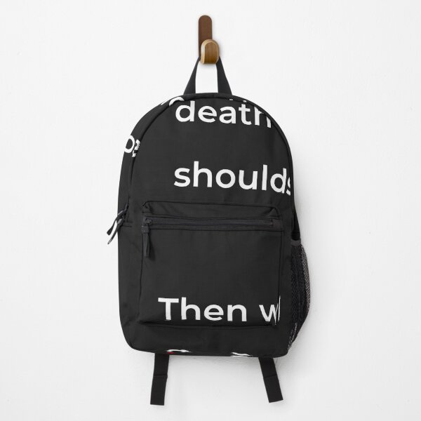 Item preview, "Then what could death do if thou shouldst depart" - print white designed and sold by ariksworld.