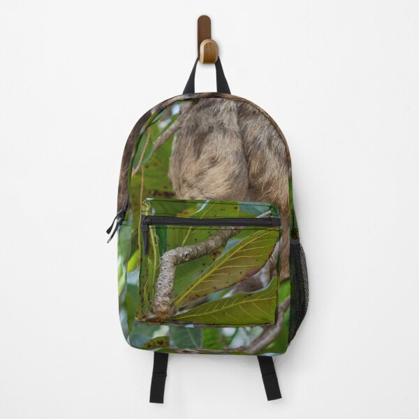 Item preview, Cute Sloth Hanging in Tree – Relaxing Tropical Wildlife Photography designed and sold by WildFrameNature.