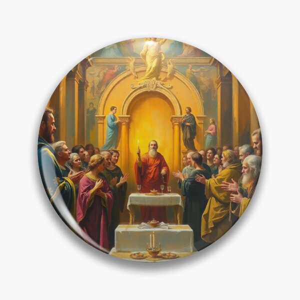 Item preview, Easter mass service designed and sold by oldMastersofart.