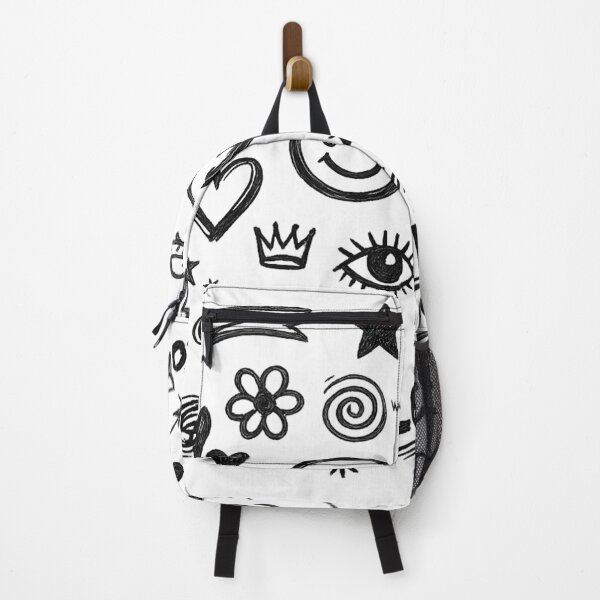 Item preview, Y2K Grunge Aesthetic Hand-Drawn Chalk Doodles Pack designed and sold by irfanshikh.