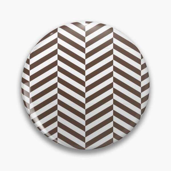 Item preview, White And Brown Herringbone Pattern designed and sold by pattern-archive.
