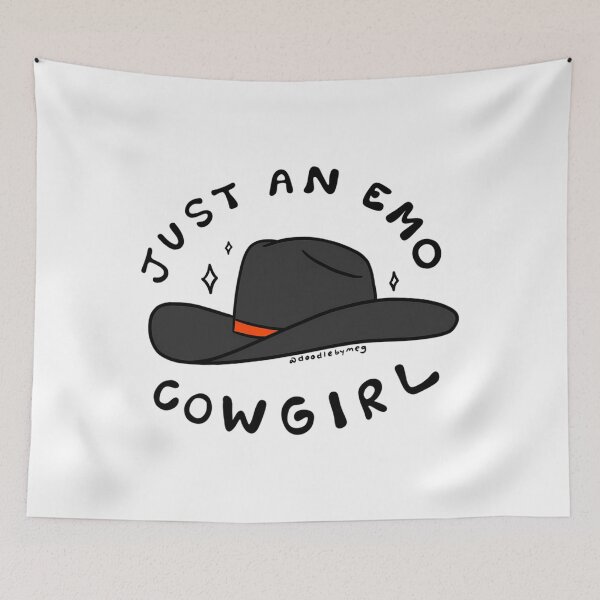 Item preview, Just An Emo Cowgirl Alternative Western designed and sold by yjepcnoeaeg93.