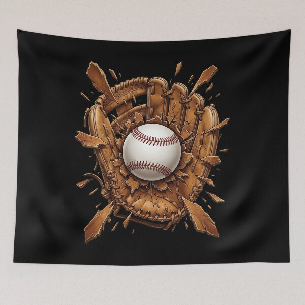 Item preview, Gloves Baseball Player Bat Fan Catcher Pitcher Design designed and sold by KIROSALS.