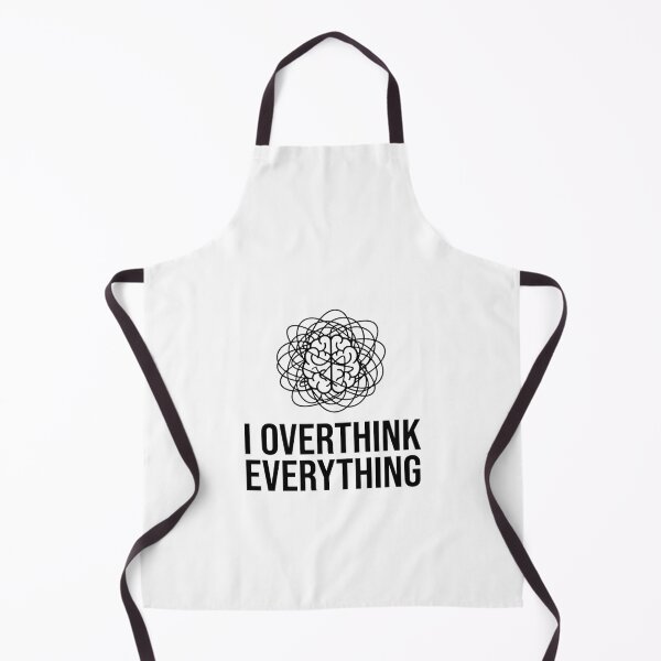 Item preview, I Overthink Everything Funny Anxiety Shirt – Relatable Overthinker Quote Design designed and sold by MobMarketdesign.
