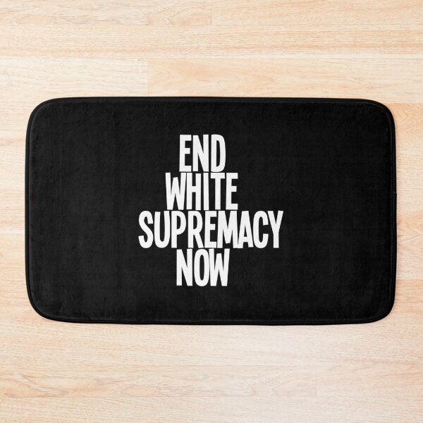 Item preview, End White Supremacy Equal Rights Typography designed and sold by yjepcnoeaeg93.