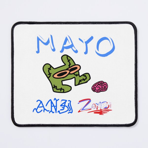 Item preview, Mayo Ansi Zombie designed and sold by AnsiiiiiARt.