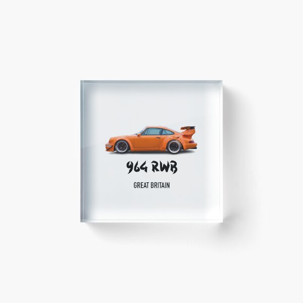 Item preview, Exclusive RWB Japan Porsche Design – Orange widebody for car enthusiasts of all ages designed and sold by OUTLAWND.