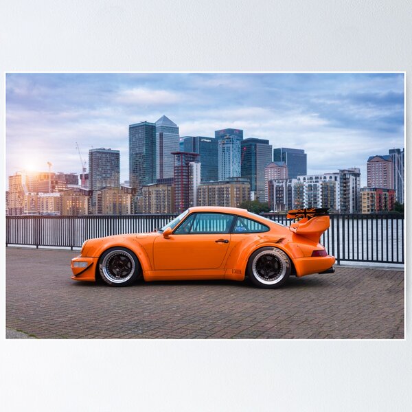 Item preview, Exclusive RWB Japan Porsche Design – Orange widebody for car enthusiasts of all ages designed and sold by OUTLAWND.