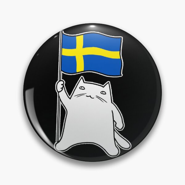Item preview, Swedish flag designed and sold by eri-morie.