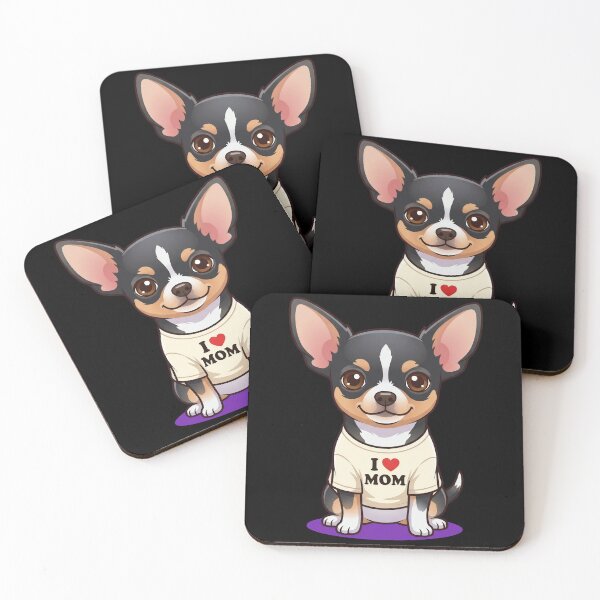 Item preview, Chihuahua Dog I Love Mom Mothers Day Dog Lover designed and sold by OlakunleOloroz.