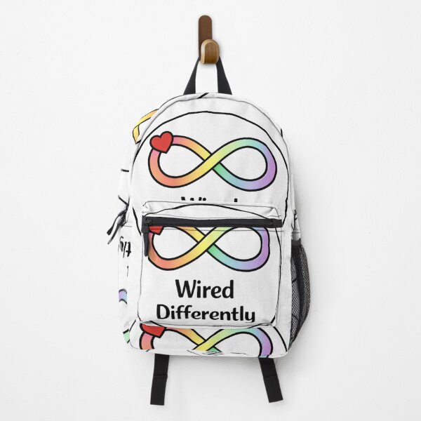 Item preview, Wired Differently Infinity Symbol – Neurodiversity Autism Acceptance Neurodivergent Pride Design designed and sold by SirensSageStone.