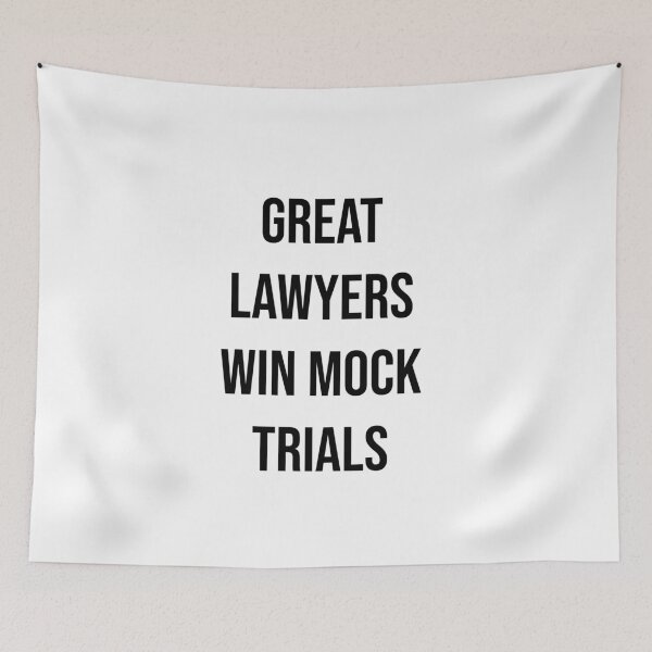 Item preview, Great lawyers win mock trials  designed and sold by Creations by lyne.