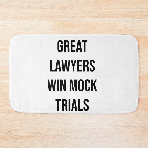 Item preview, Great lawyers win mock trials  designed and sold by Creations by lyne.