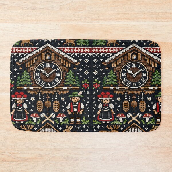 Item preview, Black Forest cuckoo clock knitting pattern idyll designed and sold by Mauswohn.