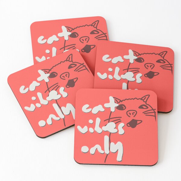 Item preview, Cat Vibes Only designed and sold by Jesi Mango Design.