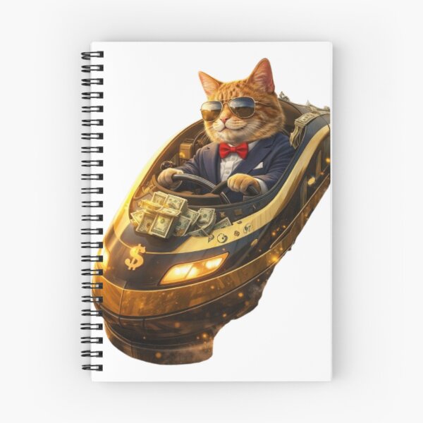 Item preview, Millionaire Cat Train Driver – Wealth & Hustle Vibes designed and sold by Busdriverstore.