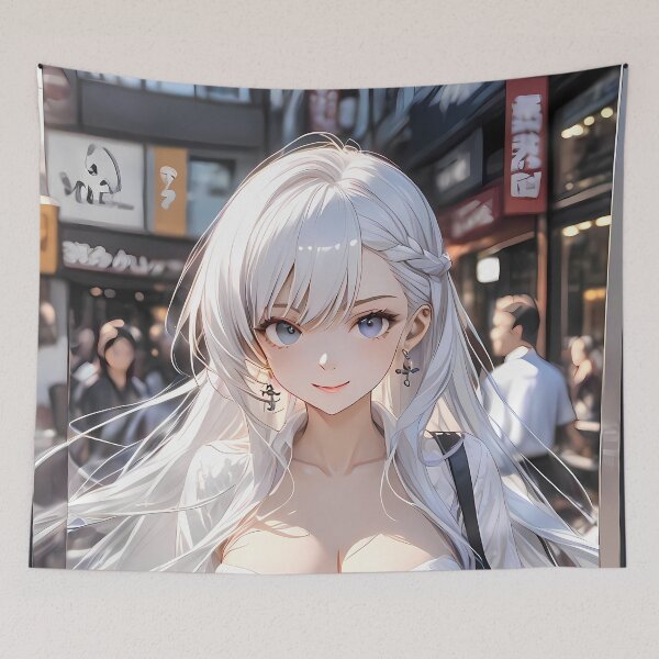 Item preview, Belfast Azur Lane Sunlit City Stroll Silver Hair designed and sold by Tokyonomad.
