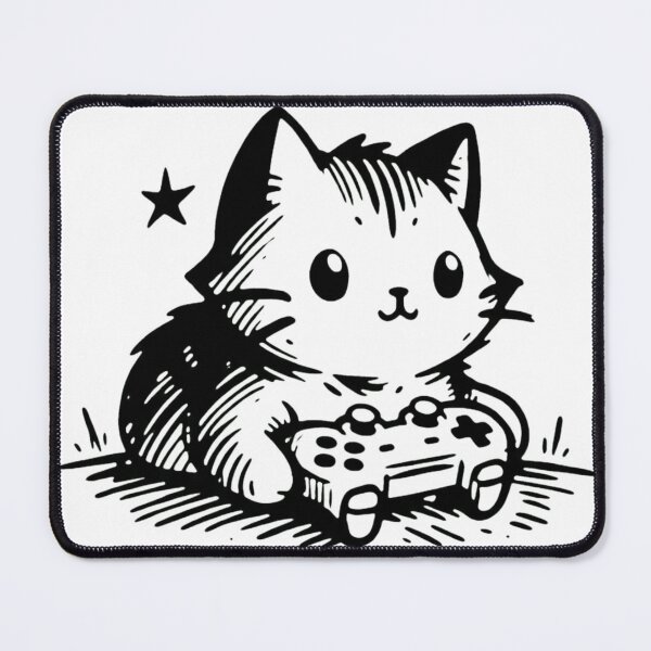 Item preview, Gamer Cat Shirt, Gamer Shirt, Funny Gamer Shirt, Gift for Gamer Husband designed and sold by OlyvieArt.