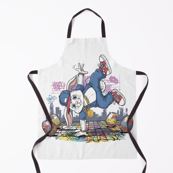 Item preview, hip hop easter Bunny Breakdancer designed and sold by Uglyandcute.