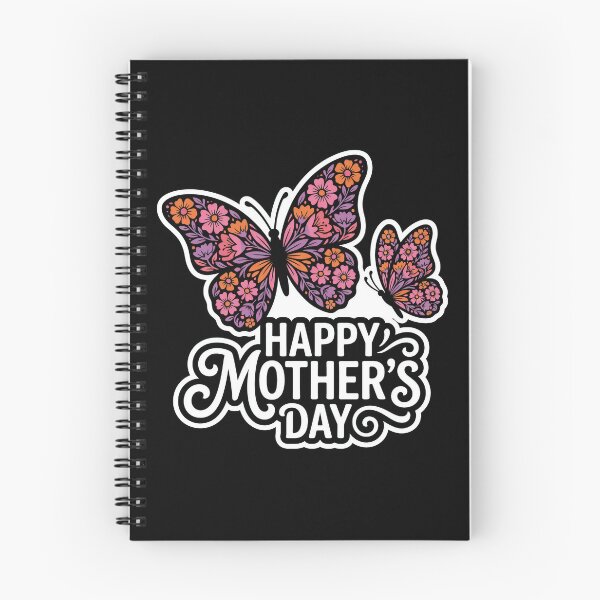 Item preview, Happy Mothers Day for Women Floral Butterfly Mom and Kids designed and sold by OlakunleOloroz.