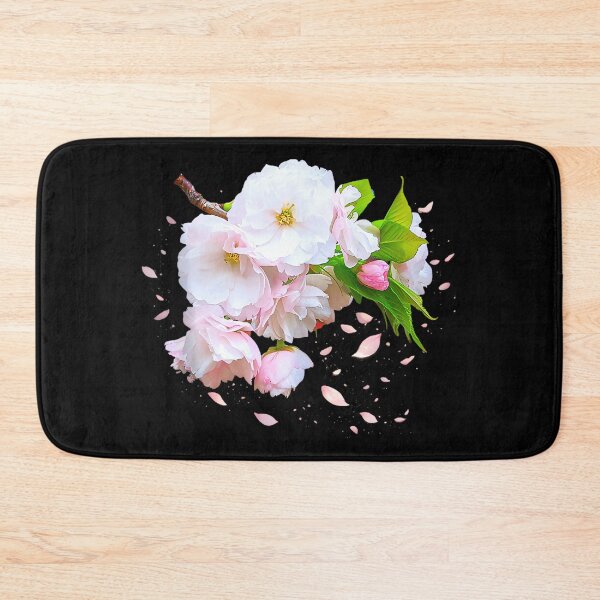 Item preview, Soft Pink Cherry Blossom Branch Sakura Japan 2 Shapes Mania designed and sold by hqmofoo35.