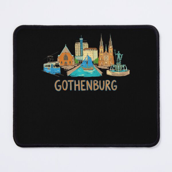 Item preview, Gothenburg Sweden Travel Souvenir City Landmark Gift designed and sold by LilianneTriarsi.