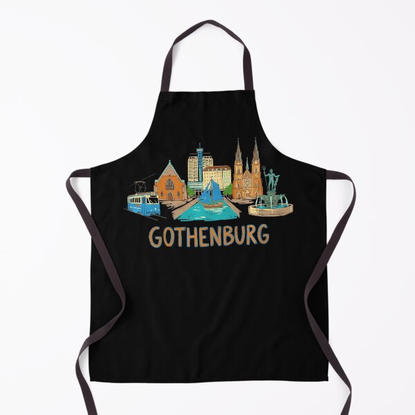 Item preview, Gothenburg Sweden Travel Souvenir City Landmark Gift designed and sold by LilianneTriarsi.