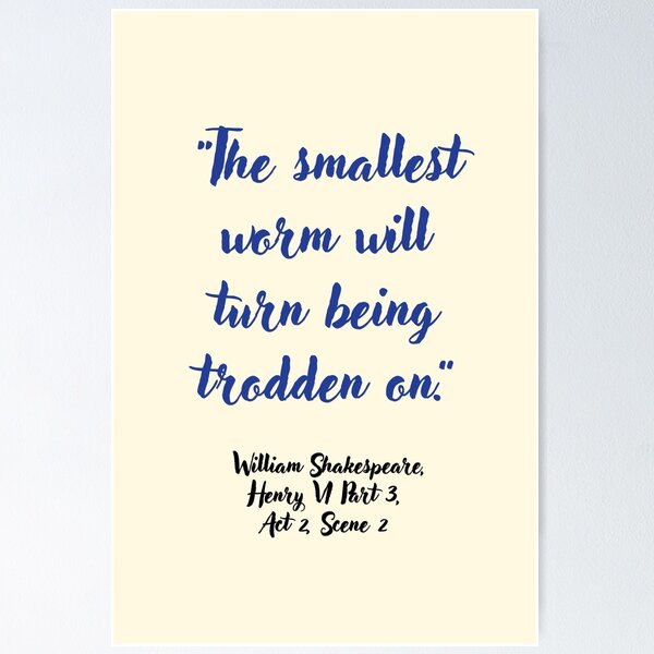 Item preview, Fleek Shakespeare Quote from Henry the Fourth designed and sold by CharlottePlaceArt.