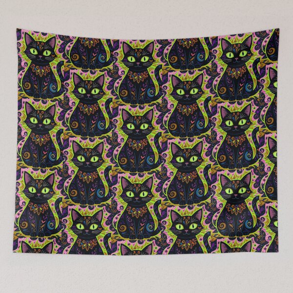 Item preview, Funky ccat designed and sold by V_SHOPEE.