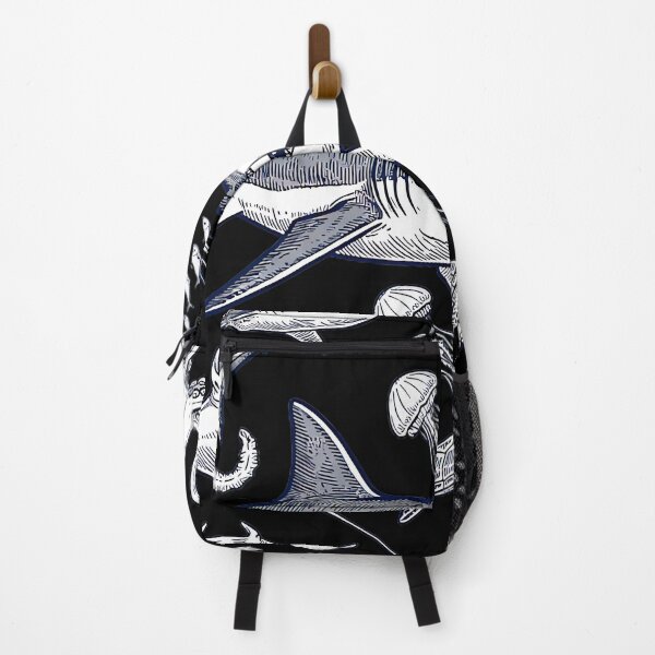 Item preview, Sharks Jellyfish Octopus Ocean Life Illustration Premium Tri-Blend designed and sold by hqmofoo35.
