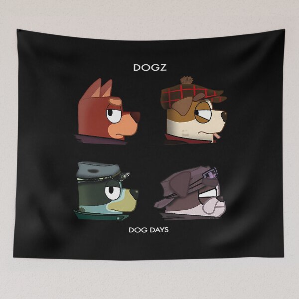 Item preview, Demon Days X Bluey designed and sold by Dolphinstyle.