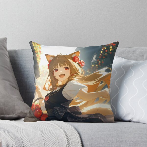 Item preview, Holo spice and wolf Joyful Village Run With Apples designed and sold by Tokyonomad.