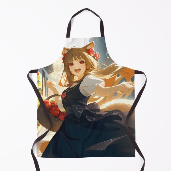 Item preview, Holo spice and wolf Joyful Village Run With Apples designed and sold by Tokyonomad.