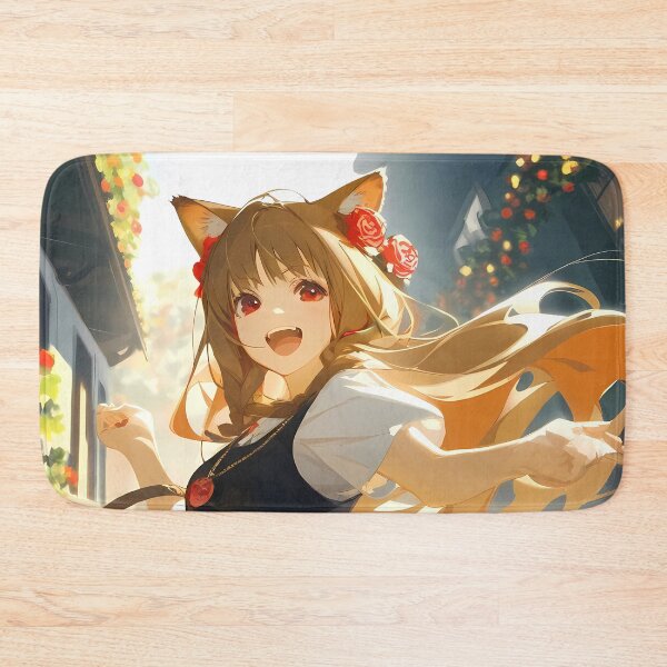 Item preview, Holo spice and wolf Joyful Village Run With Apples designed and sold by Tokyonomad.