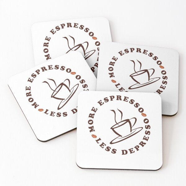 Item preview, More espresso, less depresso designed and sold by darshants.
