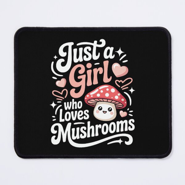 Item preview, I am just a Girl who Loves Mushrooms and cottagecore Life Premium Tri-Blend designed and sold by hqmofoo35.