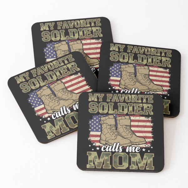 Item preview, My Favorite Soldier Calls Me Mom Proud Military Mothers Day designed and sold by OlakunleOloroz.