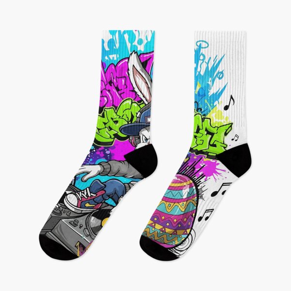 Item preview, hip hop easter DJ Bunny Beats designed and sold by Uglyandcute.
