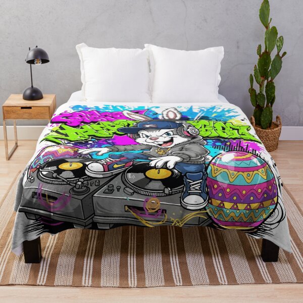 Item preview, hip hop easter DJ Bunny Beats designed and sold by Uglyandcute.