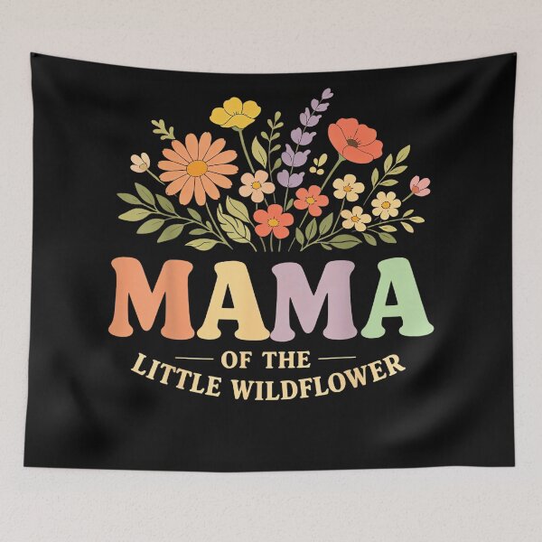 Item preview, Mama of the Little Wildflower Cute Floral Design designed and sold by hqmofoo35.