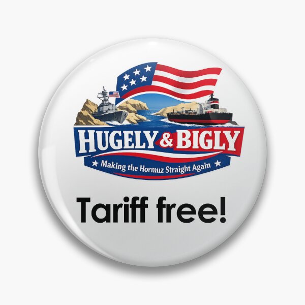 Item preview, Hugely & Bigly Tariff Free designed and sold by jon-bunston.