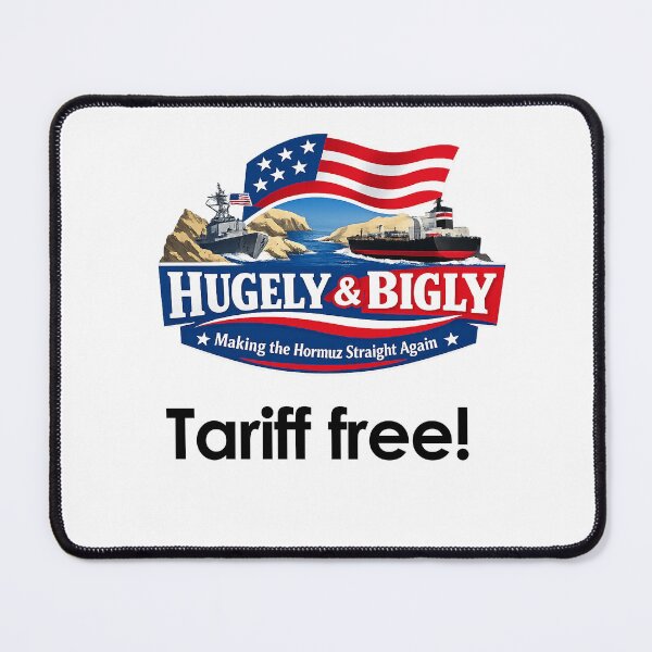 Item preview, Hugely & Bigly Tariff Free designed and sold by jon-bunston.