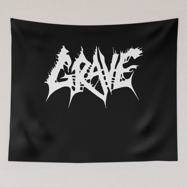 Item preview, Grave Logo Band  designed and sold by Dolphinstyle.