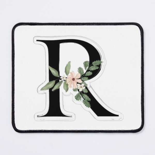 Item preview, Floral Letter R Name Gift | Personalized Initial R Design | Cute Botanical Alphabet for Girls & Women designed and sold by PixelVibe Art.